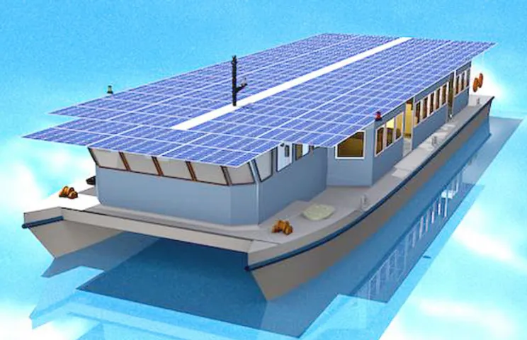 Goa Solar Boat