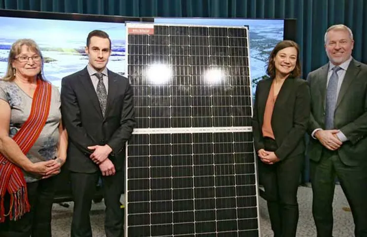 Canadian Solar 94 MWp solar power system
