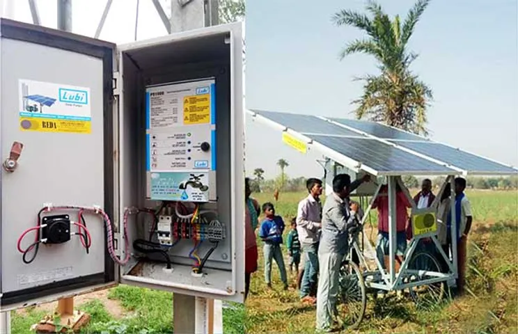 mobile solar pumping system
