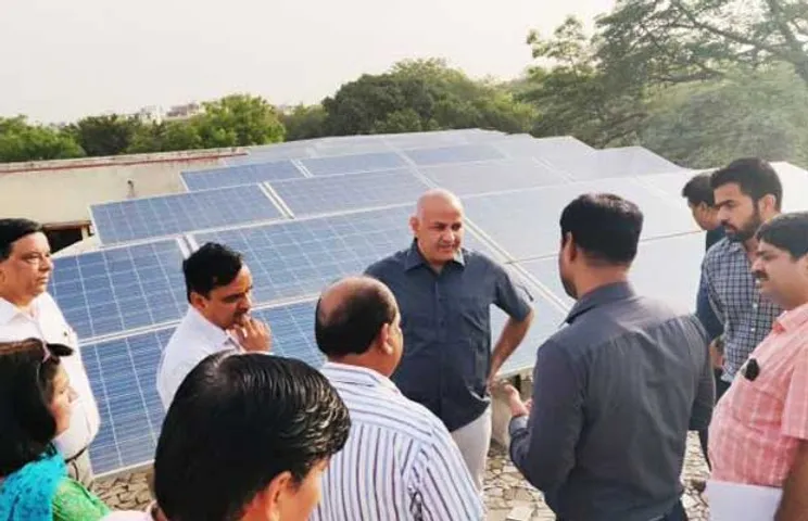 Delhi Schools Get Solar Power