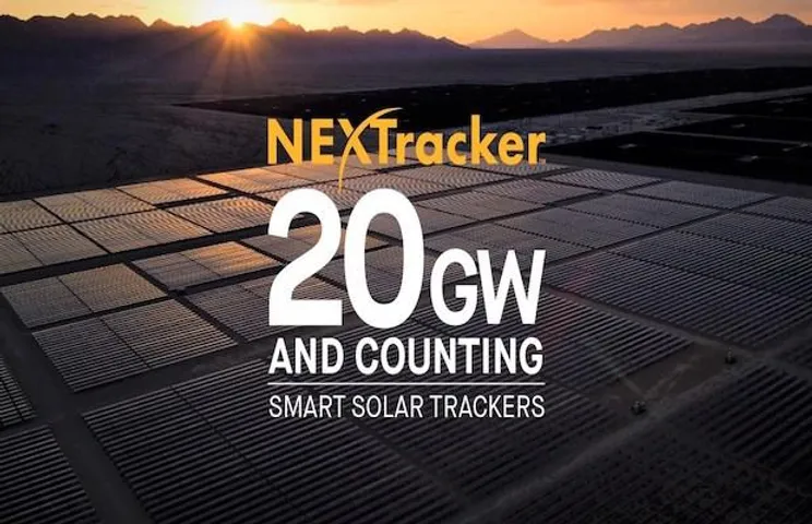 NEXTracker Achieves 20 GW Solar Tracker Milestone