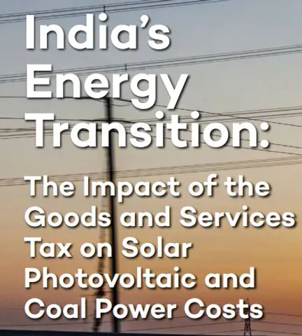 Impact of GST on Solar and Coal Power in India