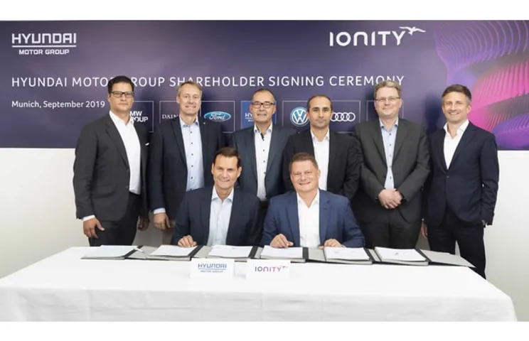 Hyundai IONITY EV Charging