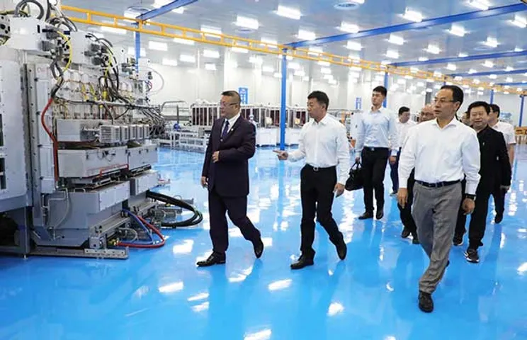 Hanergy production line