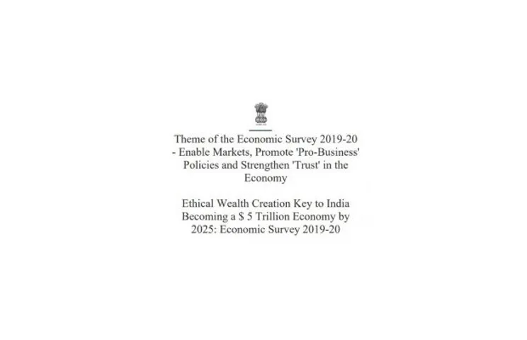 economic survey 2020