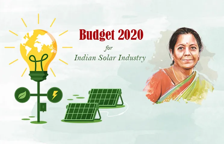 budget for Indian Solar Industry