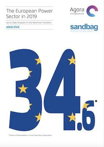 Sandbag & Agora Energiewende Report on The European Power Sector in 2019