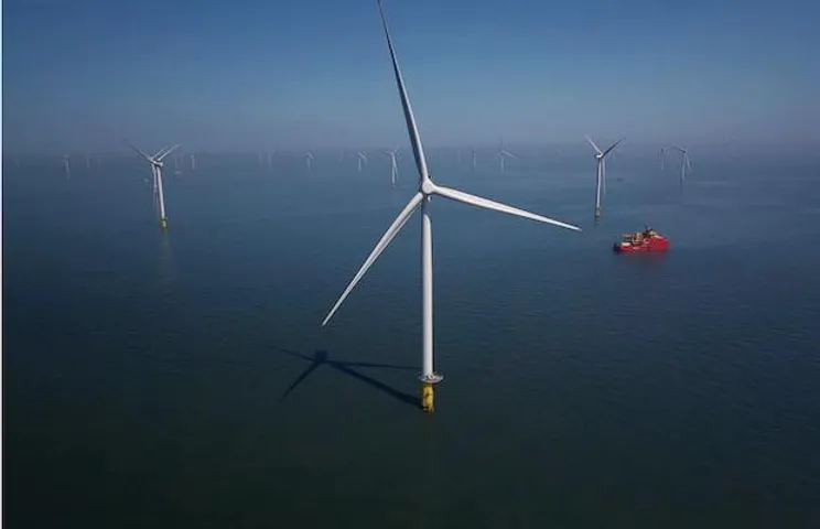 First Offshore wind energy into US grid