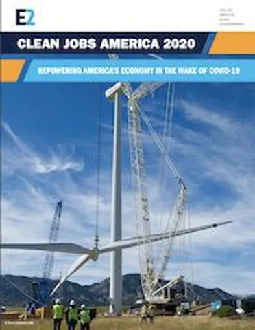 E2 Report on Clean Jobs America 2020