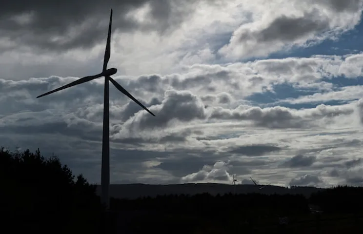 Drop in Wind Production