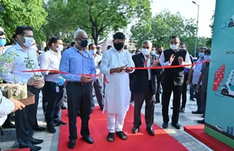 EV Charging Plaza Delhi