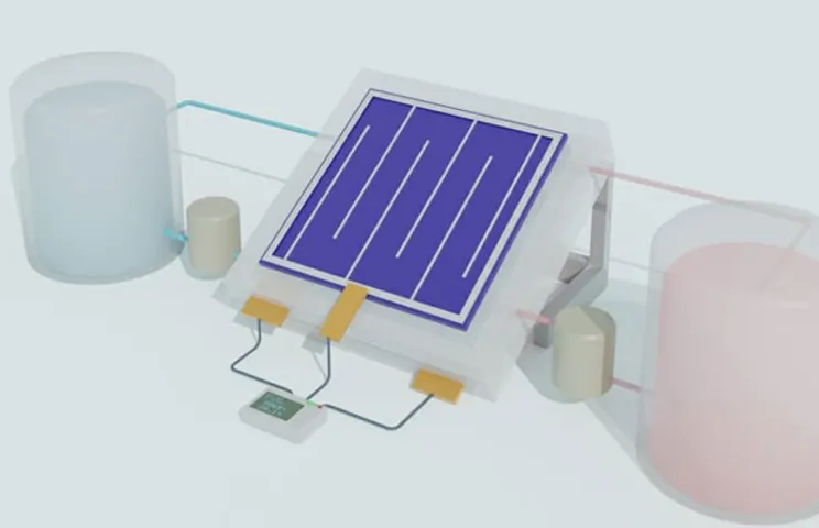 solar flow battery