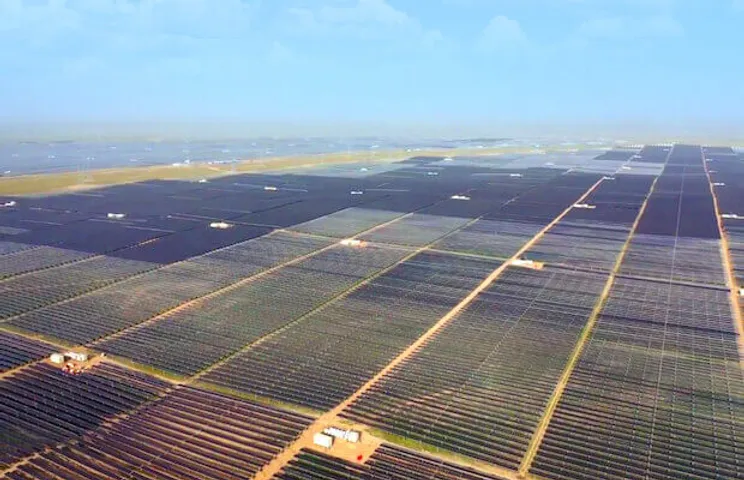 NTPC Project in Nokh Solar Park
