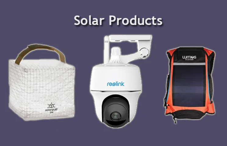 Five Solar Products