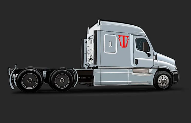 Triton-EV Debuts Fully Electric 18-Wheeler Semi Truck