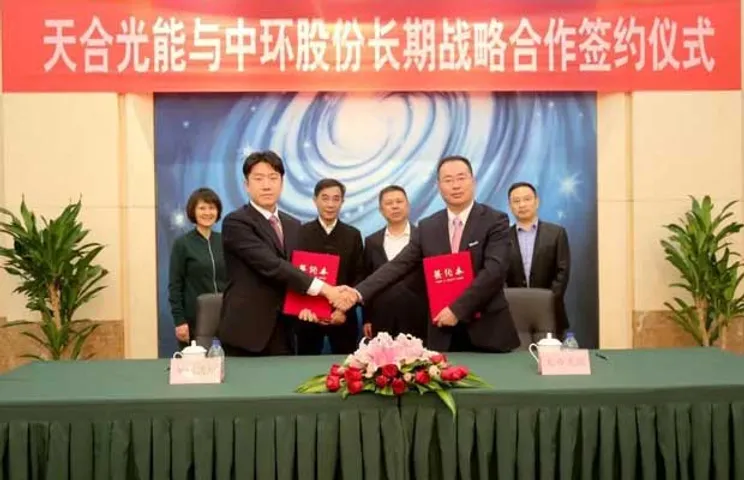 Trina Solar Purchases 1.2 Billion units of 210mm Monocrystal Silicon Wafers in Cooperation with Zhonghuan