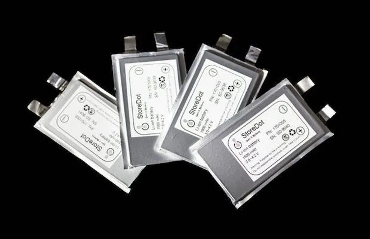 StoreDot 5-Minute Charge Battery