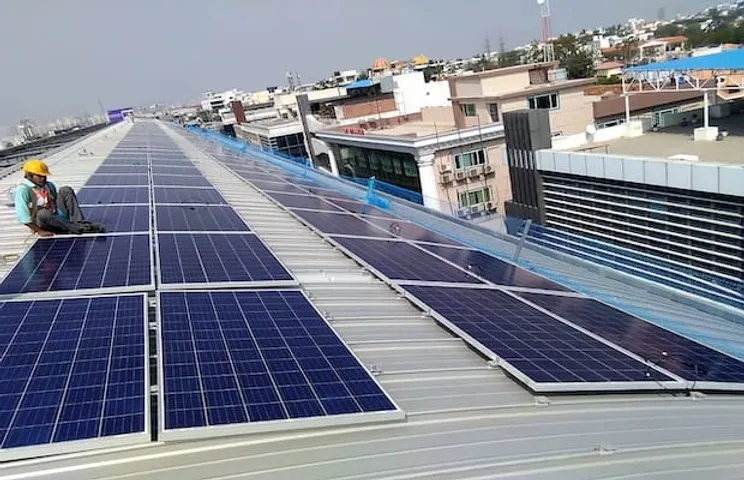 AMP Solar for Hyderabad Metro