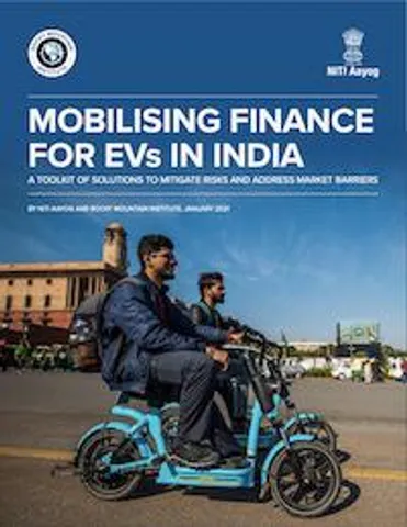 'Mobilising Finance for EVs in India' Report by Niti Aayog
