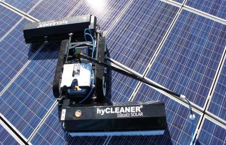 Robotic Cleaner for Solar