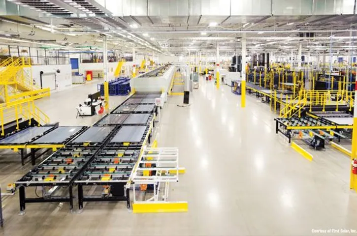 SEMA Act, First Solar Manufacturing
