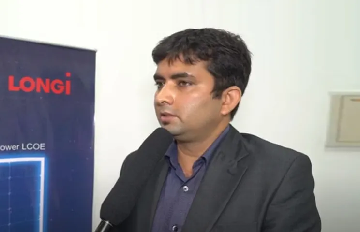 Pradeep Kumar, Managing Director at Longi Solar - India