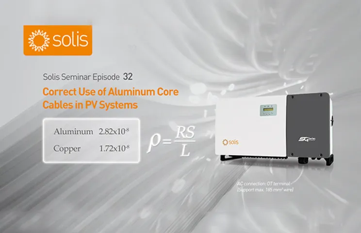 Solis Seminar, Episode 32 - Aluminum Core Cables