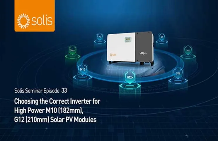 Solis Seminar Episode 33: Solar module