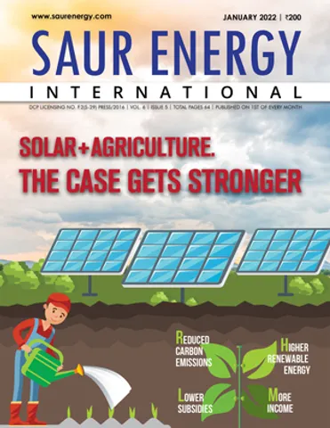 Saurenergy International Magazine cover January Issue 2022