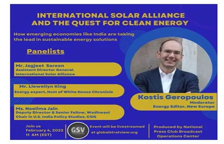 Global Strat View and International Solar Alliance (ISA)