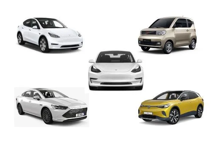 Bestselling EV autos in the World