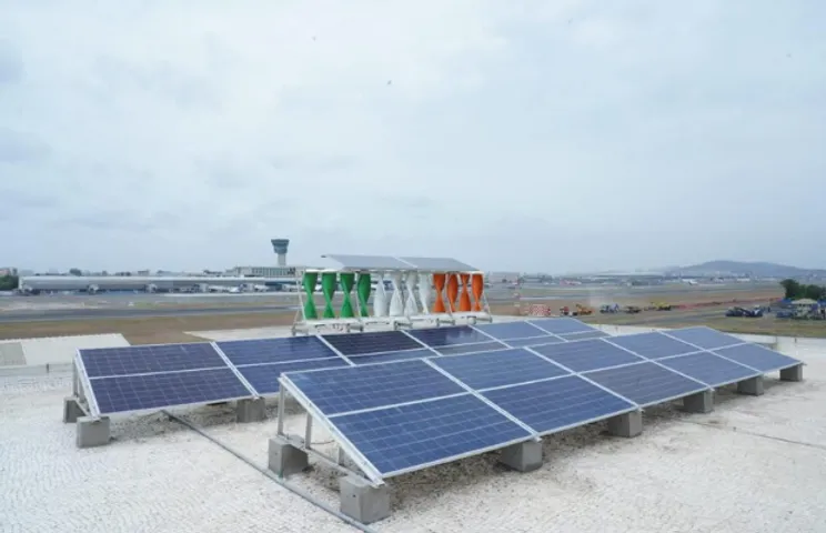 Wind Turbine & Solar PV hybrid