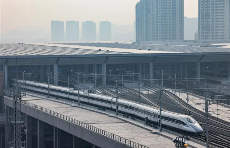 JA Solar Asia's Largest Passenger Railway Hub