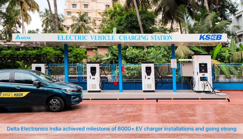 Delta Crossed 6,000 EV Charger Deployment Milestone in India