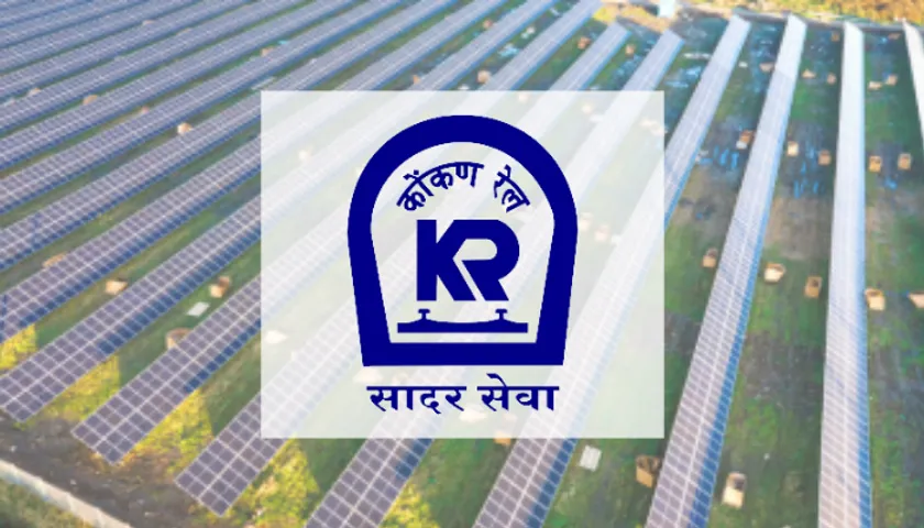 Konkan Railway Corporation Floats Bid For 5 MW of E-Tender