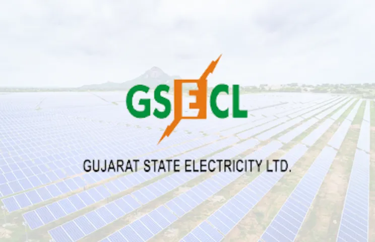 GSECL 20 MW grid-connected solar power plant