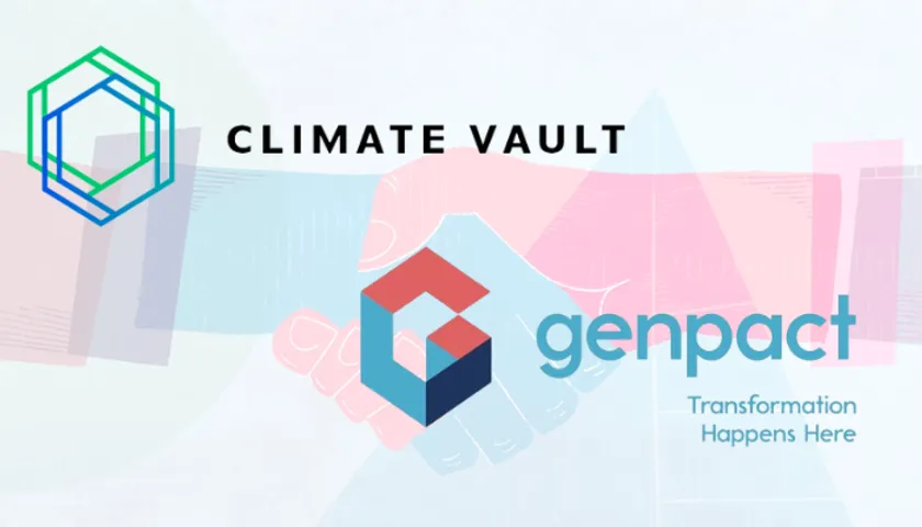 Genpact & Climate Vault Join Hand