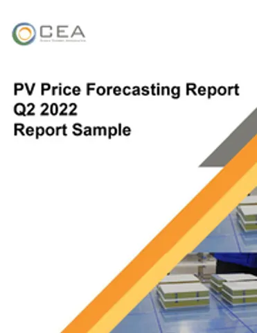 PV Price Forecasting Report (Q2 - 2022)
