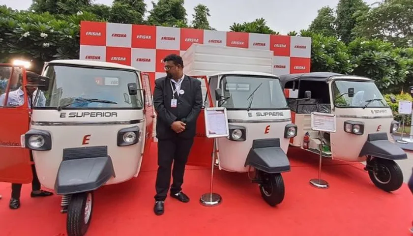 Erisha E-Mobility Launches Thress New EVs with Charging Stations