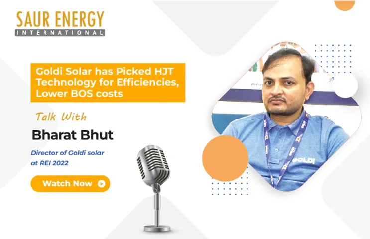 Bharat Bhut, Director of Goldi solar