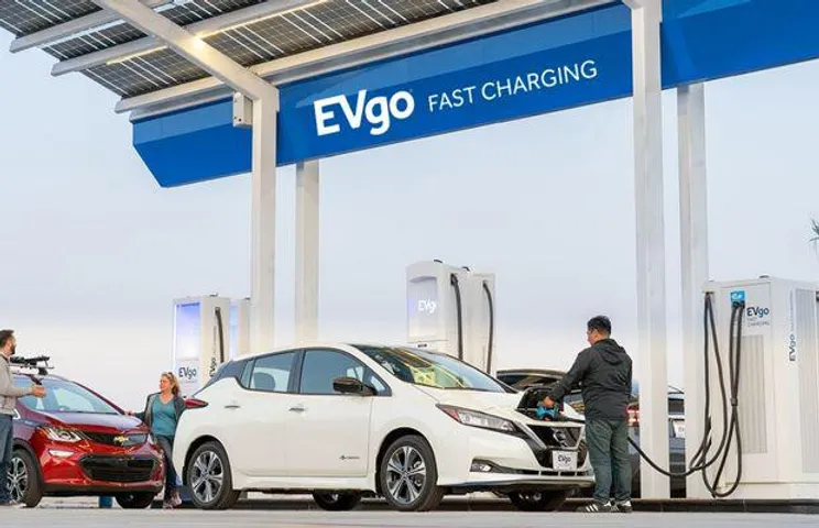 EVgo EV fast charging company