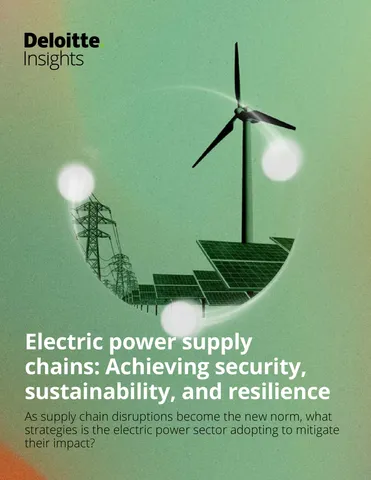 Electric Power Supply Chains