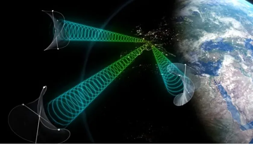 beam' solar energy collected in space to Earth