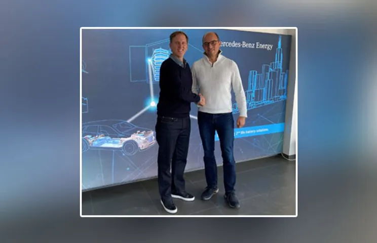 Justin Lemmon, Co-founder and Head of-International Operations of Lohum-Gordon Gassman-CEO of-Mercedes-Benz Energy