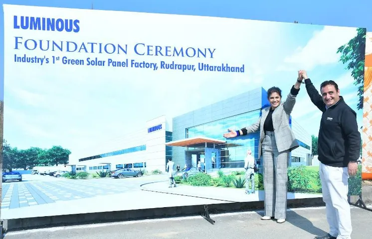 Luminous Green Solar Plant in Uttarakhand