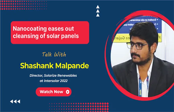 Shashank Malpande, Director, Solarize Renewables