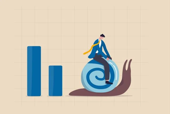 Slower growth