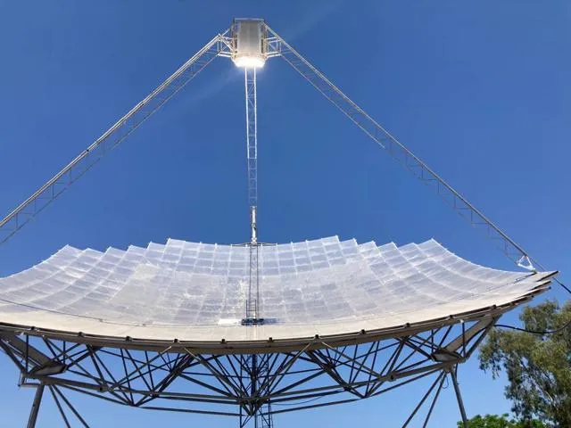 World's largest solar concentrator
