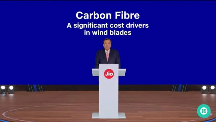 Reliance AGM Announcements- Carbon Fibre Manufacturing, Sodium Ion batteries, Wind Manufacturing Takes Shape