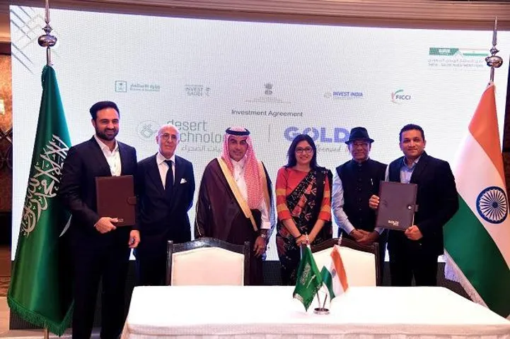 Goldi Solar, Desert Technologies Sign MoU To Expand RE 